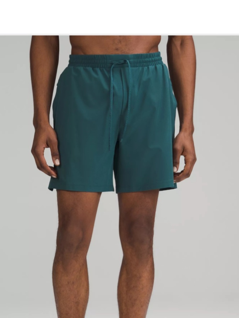 Men's Lulu lemon pool shorts Teal XL 7 inch length